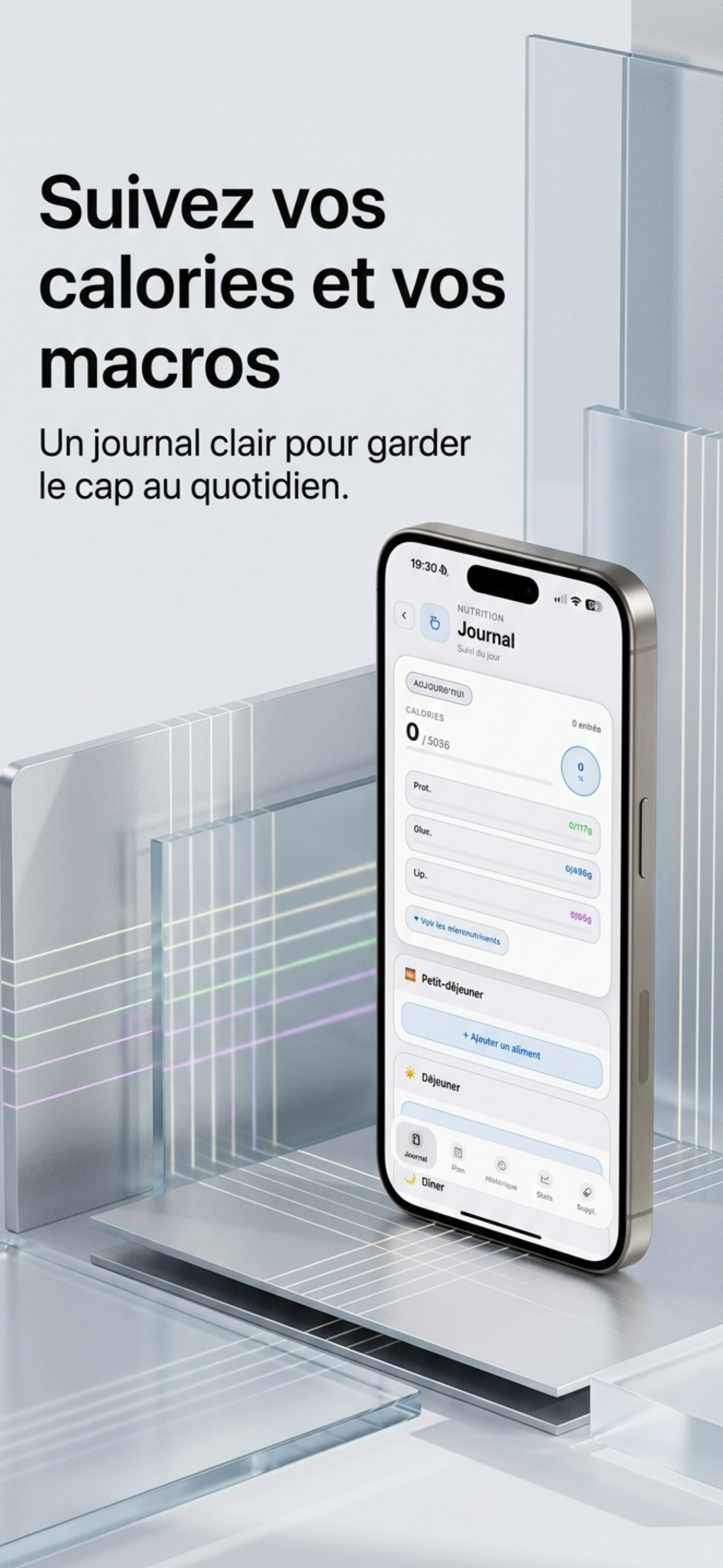 Visuel App Store Elyra pour la nutrition.
