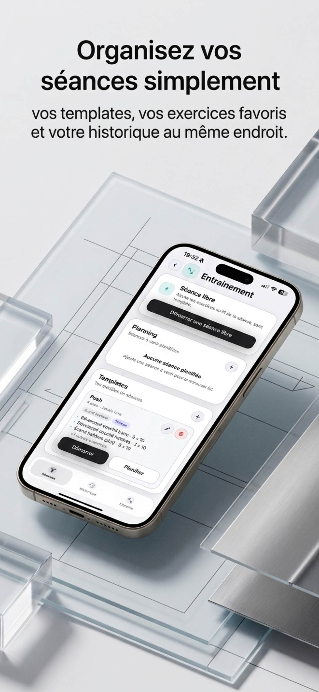 Visuel App Store Elyra pour l’entraînement.