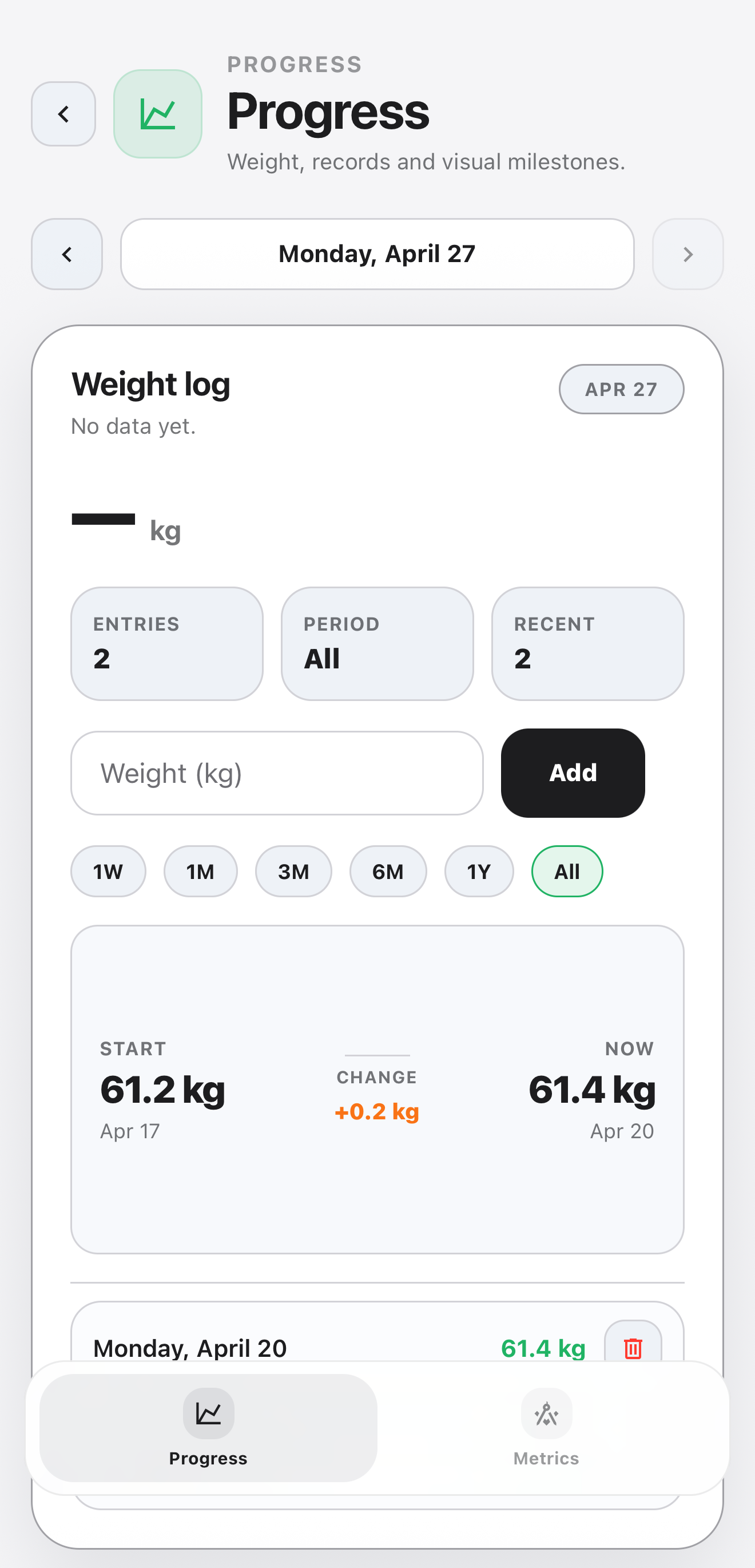 Detailed progress preview in Elyra.